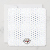 Katholieke Maagd Mary kan een religieus evenement  Kaart (Achterkant)