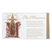 Katholieke Maagd Mary Marian Rozen Guadalupe Kussensloop (Achterkant)