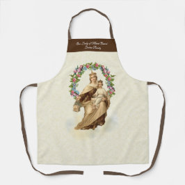 Katholieke Maagd Mary Mount Carmel Floral Schort