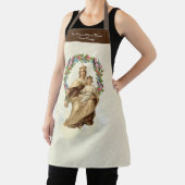 Katholieke Maagd Mary Mount Carmel Floral Schort (Insitu)