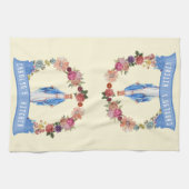 Katholieke Maagd Mary Religieuze Floral Theedoek (Horizontaal)