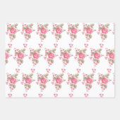 Katholieke Maagd Mary Religieuze Floral Wrapping P Inpakpapier Vel (Voorkant 2)