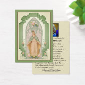 Katholieke Maagd Mary Religieuze Funeral Prayer Ka Visitekaartje (Bureau)