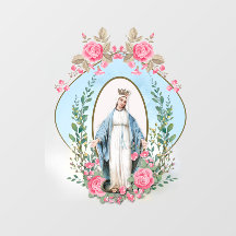 Katholieke Maagd Mary  Religieuze Rozen 