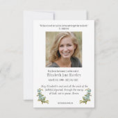 Katholieke Maagd Mary Sympathie Funeral Bedankkaart (Voorkant)