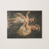 Katholieke Maagd Moeder Mary Jesus Religieuze Legpuzzel (Horizontaal)
