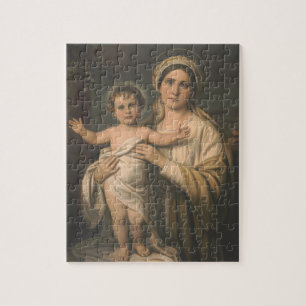 Katholieke Maagd Moeder Mary Jesus Religieuze Legpuzzel