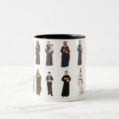 Katholieke Mannen Sint-Mok Tweekleurige Koffiemok (Center)