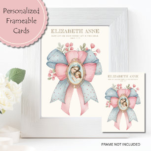 Katholieke Maria en Baby Jezus Bloemgeschriften