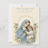 Katholieke Maria en Jezus Bloemen Schrift (Voorkant)