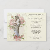 Katholieke Mary Jesus First Commune Uitnodigingen (Voorkant)