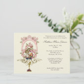 Katholieke Mary Jesus First Commune Uitnodigingen (Staand voorkant)