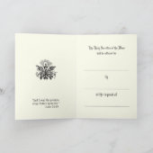 Katholieke Mass die heilig hart aanbiedt Jezus Kaart (Binnen)