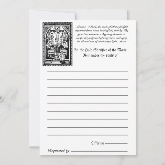 Katholieke Massa Alle zielen herinneren de dood aa (Voorkant)