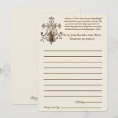 Katholieke Massa Alle zielen herinneren de dood aa (Voorkant / Achterkant)