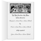 Katholieke Massa Biedt Jezus Mary Nieuwjaar (Binnen (Rechts))