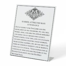 Katholieke Modest Church Attire Guidelines