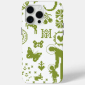 Katholieke Moeder van Onze Schepper Groen Case-Mate iPhone Case (Achterkant)