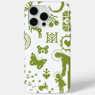 Katholieke Moeder van Onze Schepper Groen iPhone 15 Pro Max Hoesje
