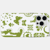 Katholieke Moeder van Onze Schepper Groen Case-Mate iPhone Case (Achterkant (horizontaal))