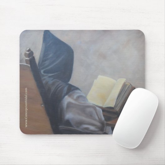  katholieke monk mousepad muismat (Met muis)