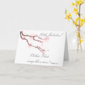 Katholieke non "25e Jubeljaar" Kaart (Gele Bloem)