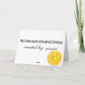 Katholieke non "25e Jubeljaar" Kaart (Achterkant)