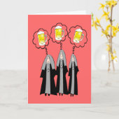 Katholieke non cadeaus~~Grappig Kaart (Gele Bloem)