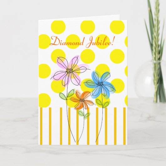 Katholieke non diamant 75e jubileum Kaarten en ges (Voorkant)