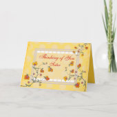 Katholieke Non "het Denken van u" kaart (Voorkant)