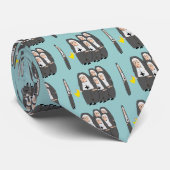 Katholieke non-Humor "Fat Sisters" Stropdas (Opgerold)