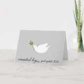 Katholieke non "Silver25th Jubilee" Kaarten en ges (Achterkant)