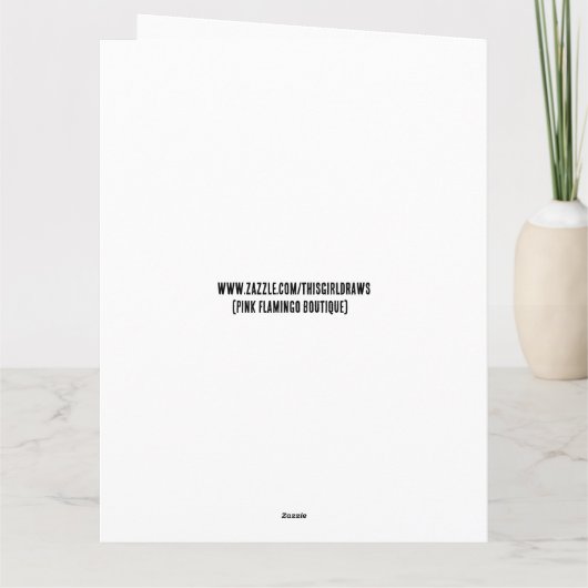 KATHOLIEKE NON VERJAARDAG GRAPPIG WENSKAART KAART (Achterkant)