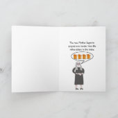 Katholieke Nonnen Humor Kaart (Binnen)