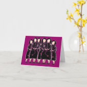 Katholieke nonnen Notitiekaarten Zwarte gewoonten  (Gele Bloem)