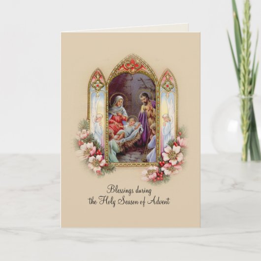 Katholieke Novena St. Andrew van Kerstmis van de Kaart (Voorkant)