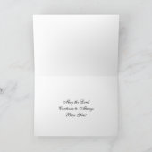 Katholieke Nun 25e jubileumkaart Kaart (Binnen)