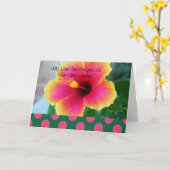 Katholieke Nun 25e jubileumkaart Kaart (Gele Bloem)