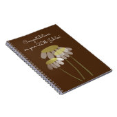 Katholieke Nun 25th Jubilee Daisies Notitieboek (Rechterzijde)