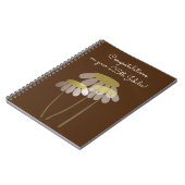 Katholieke Nun 25th Jubilee Daisies Notitieboek (Linkerzijde)
