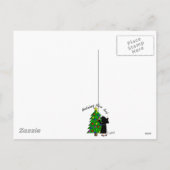 Katholieke Nun Art Kaarten en geschenken Feestdagenkaart (Achterkant)