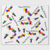 Katholieke Nun Birthday Tissue Paper alle Cadeaupapier (Vlak)