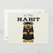 Katholieke Nun Gifts Briefkaart (Voorkant / Achterkant)