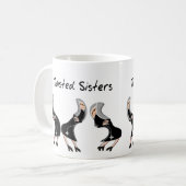 Katholieke Nun Gifts "Twisted Sisters" Design Koffiemok (Voorkant links)