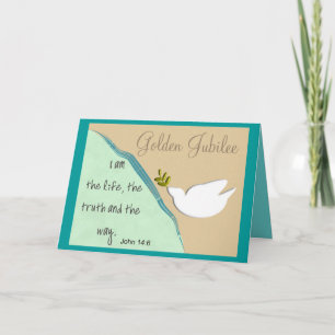 Katholieke Nun "Golden Jubilee" Kaarten & cadeaus