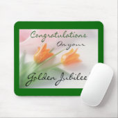 Katholieke Nun "Golden Jubilee" Kaarten & cadeaus Muismat (Met muis)