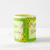 Katholieke Nun Golden Jubilee Kaarten Tweekleurige Koffiemok (Center)