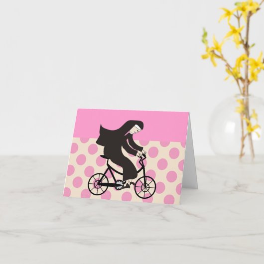 Katholieke Nun Notitiekaarten Nun Art (Gele Bloem)