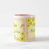 Katholieke Nun Silver Jubilee Kaarten, Mokken, Can Tweekleurige Koffiemok (Center)