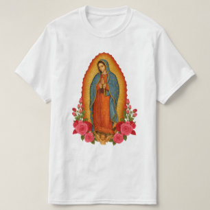 Katholieke Onze Lieve Vrouw van Guadalupe Heilige T-shirt